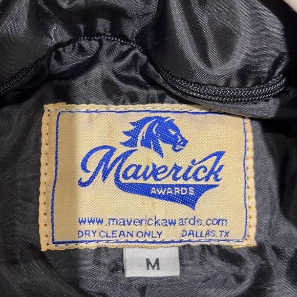 NEW Leather Varsity Jacket - Picture 3 of 4